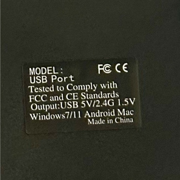 Mini Numeric Keypad For Windows, Android, Mac (Black) 2.4GHz - Picture 8 of 8